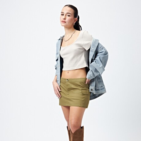 FALDA LICHT Verde Militar