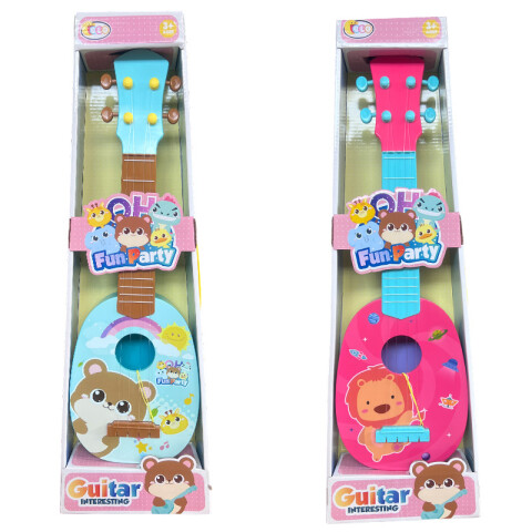 3x2 Outlet Guitarra infantil colores 48x16cm 3x2 Outlet Guitarra Infantil Colores 48x16cm