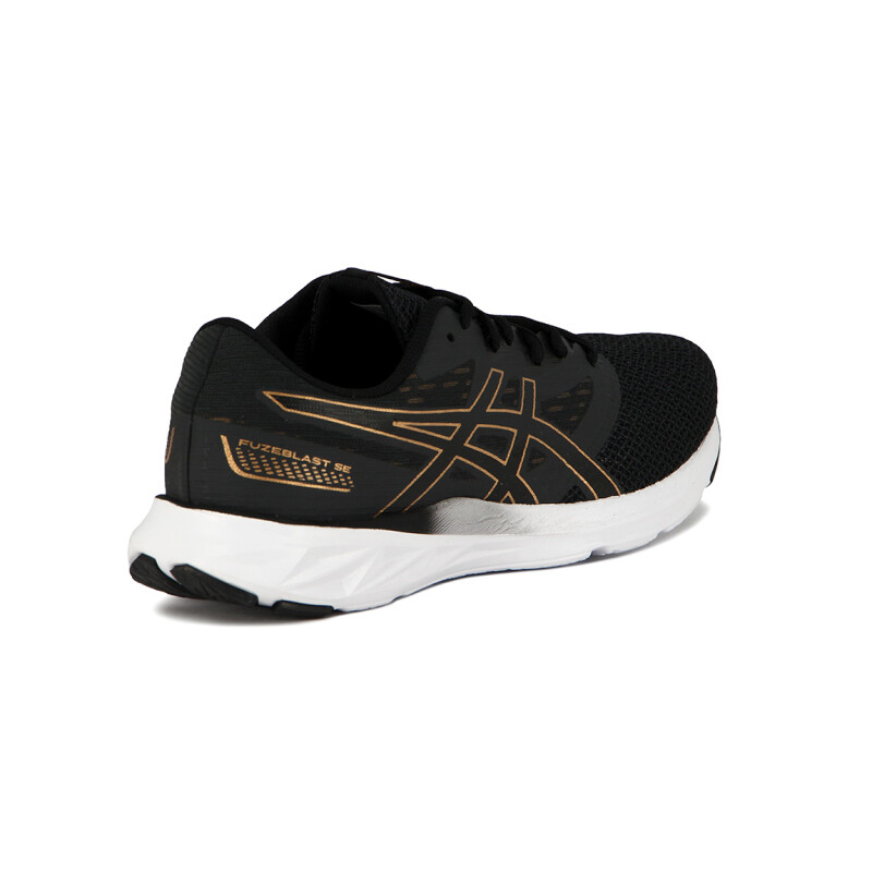 Champion De Hombre Asics Fuzeblast - Negro/oro Negro-oro