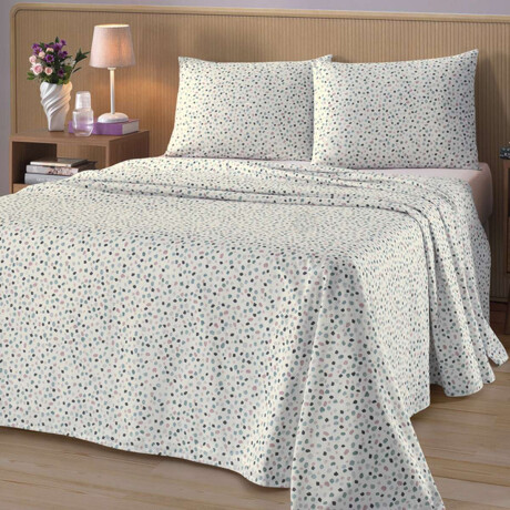 Juego Sábanas King Size Dohler 150 Hilos 100% Algodón Serena