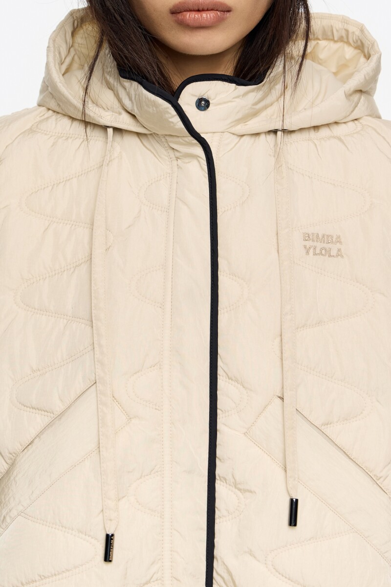 CHALECO ACOLCHADO Marfil