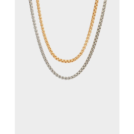 Collares Cortos Dorado