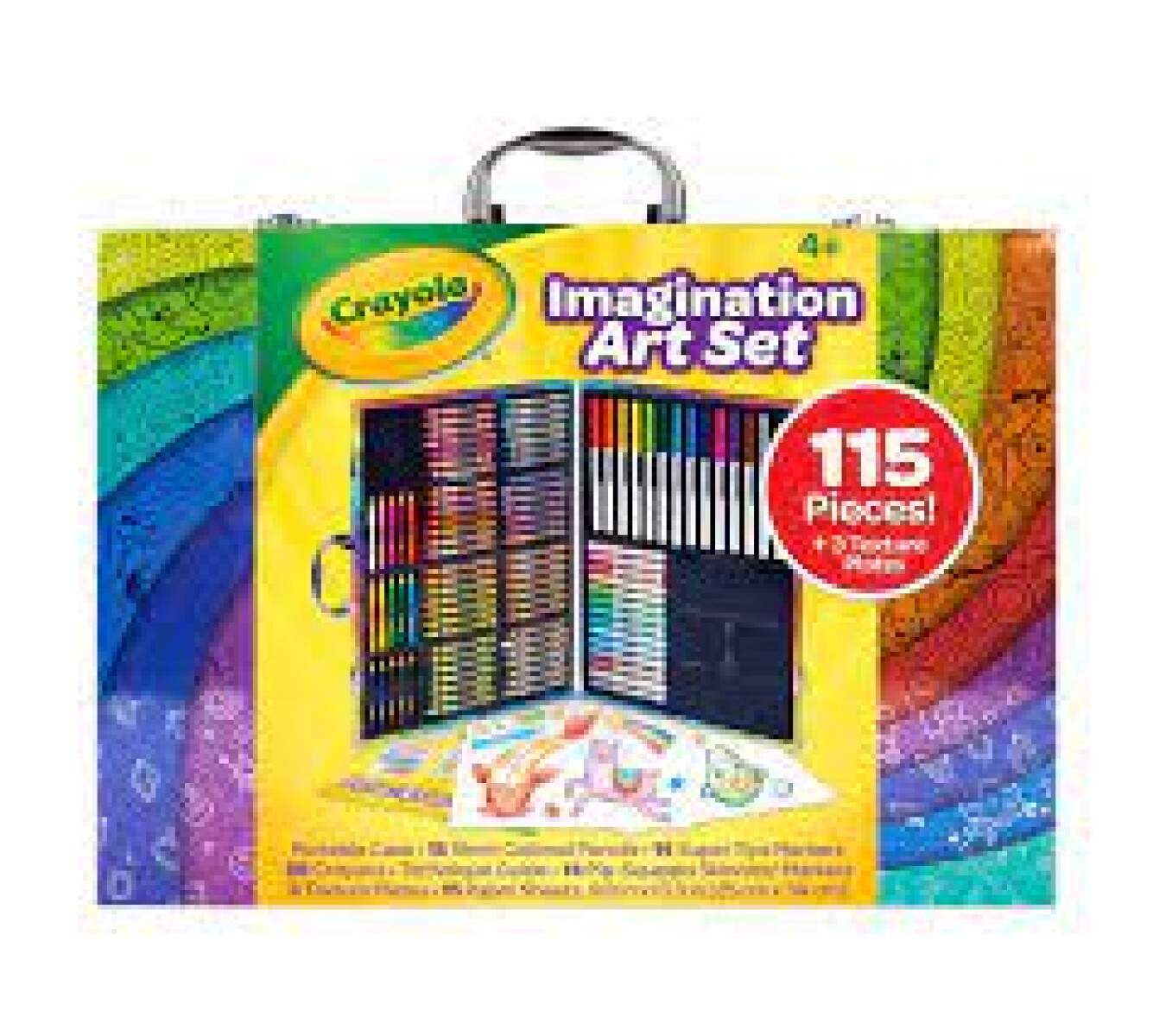 Set De Arte Crayola 115 Pcs 