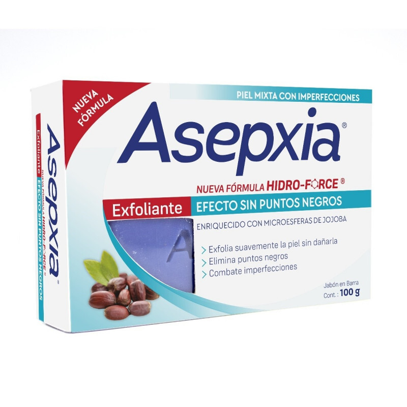 Jabón Asepxia Exfoliante 100 GR Jabón Asepxia Exfoliante 100 GR