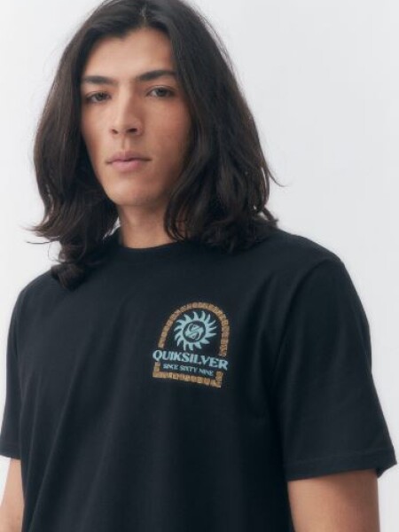 T-SHIRT QUIKSILVER 40604 NEGRO