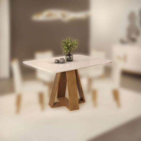 Mesa de Comedor 120 Linea Celeste Milan Beige