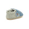 Macri Pantufla Niño/a Y Medias Azul