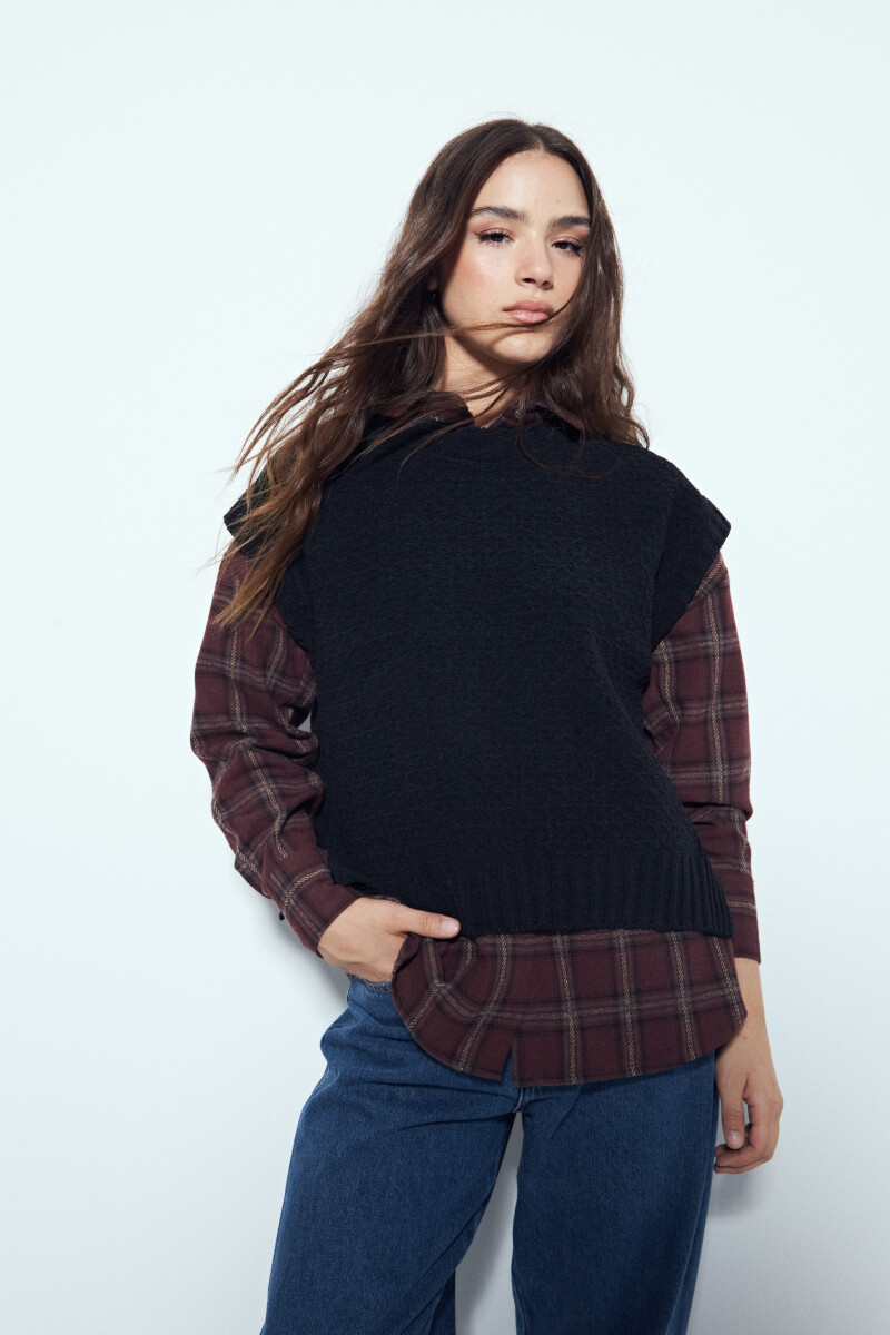 CHALECO ALCALA Negro