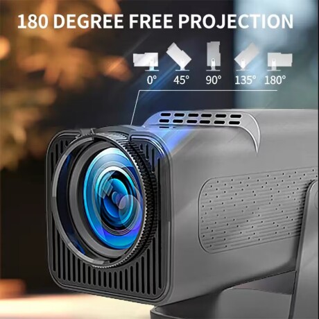 Proyector 4K WIFI Android 12 HDMI F600 Control Remoto 001