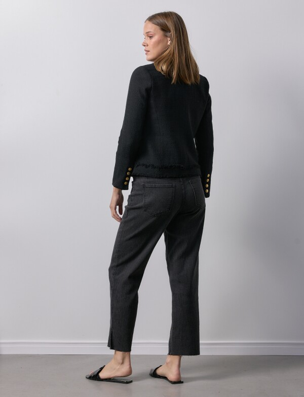 Chaqueta Boucle NEGRO