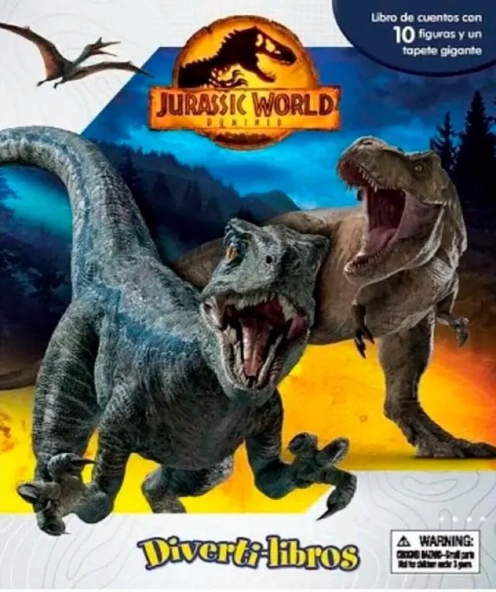 DIVERTI-LIBROS JURASSIC WORLD 