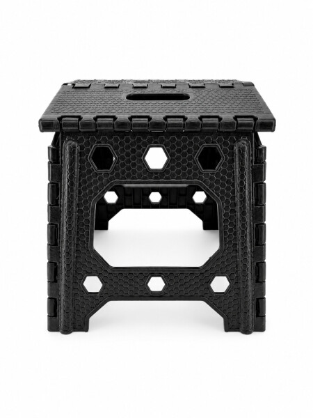 BANQUITO PLEGABLE NEGRO