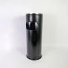 BASURERO INOX NEGRO PEQ Unica