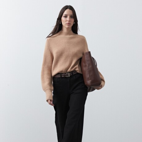 POLERA DALMA Rosa Tostado