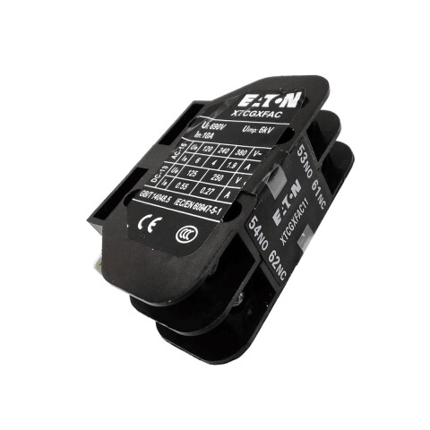 CONTACTO AUXILIAR FRONTAL 1NA+1NC P/ CONTACTOR E-LINE (7-95A) - EATON CONTACTO AUXILIAR FRONTAL 1NA+1NC P/ CONTACTOR E-LINE (7-95A) - EATON