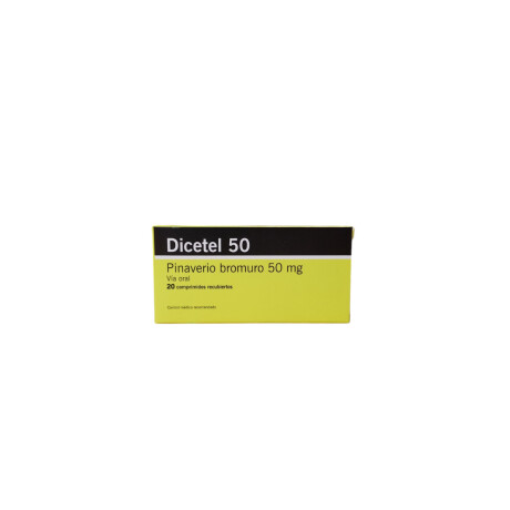 Antiespasmódico Dicetel 50 mg x 20 comprimidos 001