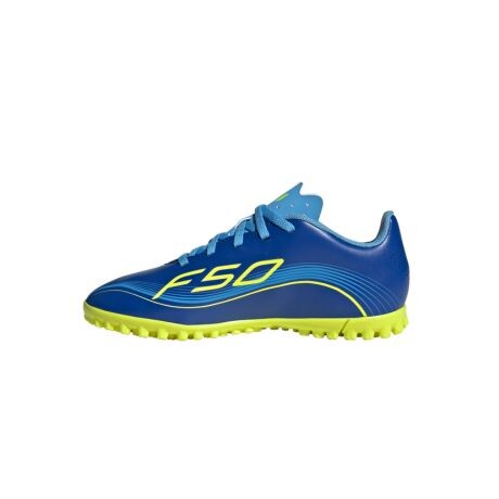 adidas F50 MESSI CLUB PARA NIÑOS CÉSPED ARTIFICIAL Blue & Green