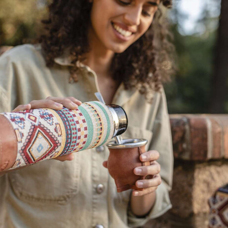 Termo C/Faja 1 Lt. Tauro Ladrillo Telar Boho