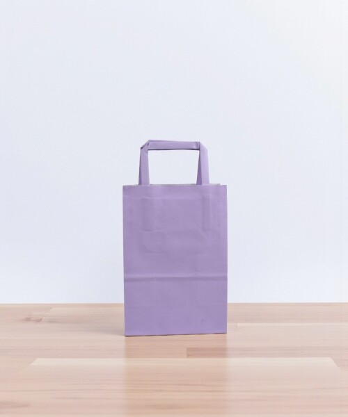 Bolsa lisa acuario 14x08x20 cm PASTEL LILA