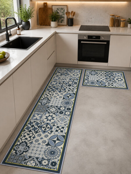 ALFOMBRA DE COCINA BEIGE