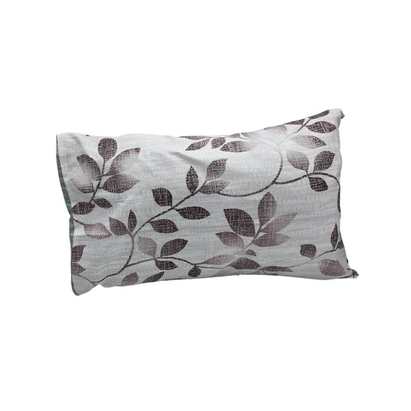 Juego de Sabanas 1 Plaza Suaves Estampado Calidad Frescas Variante Diseño Hojas Color Bordo