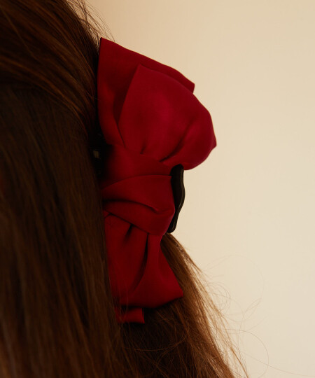 PINZA BOW BORDEAUX