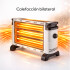Estufa Kassel Turbo 5 Cuarzos 2000w ESTUFA KASSEL 5 CUARZOS BLANCA KS-QZT5