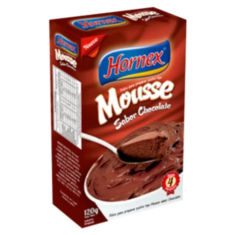 MOUSSE HORNEX 4P 120G CHOCOLATE MOUSSE HORNEX 4P 120G CHOCOLATE