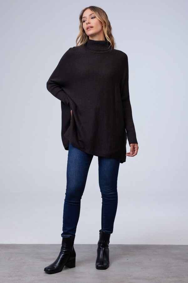 Polera Oversize GRIS OSCURO