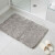 Alfombra Baño con Pelo Largo Home Class 45 x 75 cm GRIS