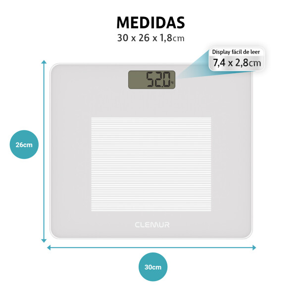 Balanza Digital Baño Para Personas Pantalla Led Bascula Vanitorio Peso Hasta 180 Kg Imback Balanza Digital Baño Para Personas Pantalla Led Bascula Vanitorio Peso Hasta 180 Kg Imback
