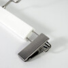 PERCHA BLANCO C/GANCHO 32X12.5CM 3PZAS Unica