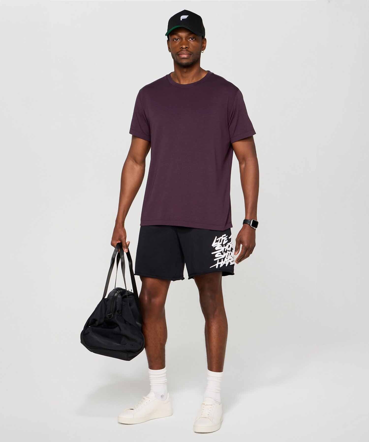 Polo Manga Corta The 24-7 Hombre Oxblood