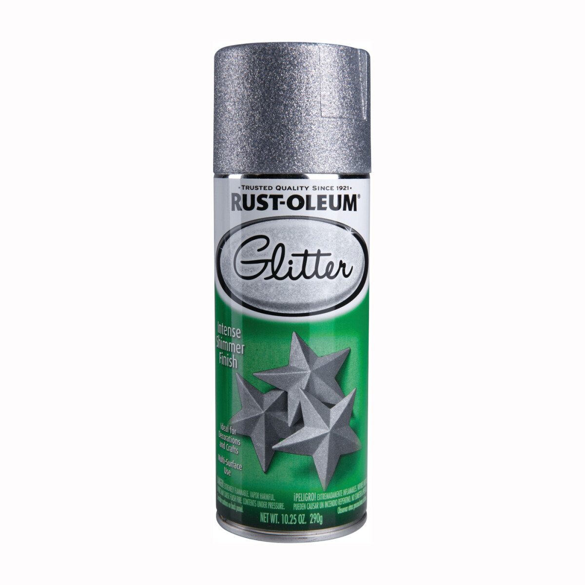 Esmalte aerosol Brillantina 290Gr - Plata Rust Oleum 