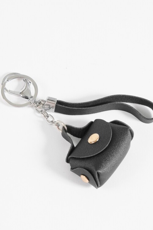 Llavero estuche negro