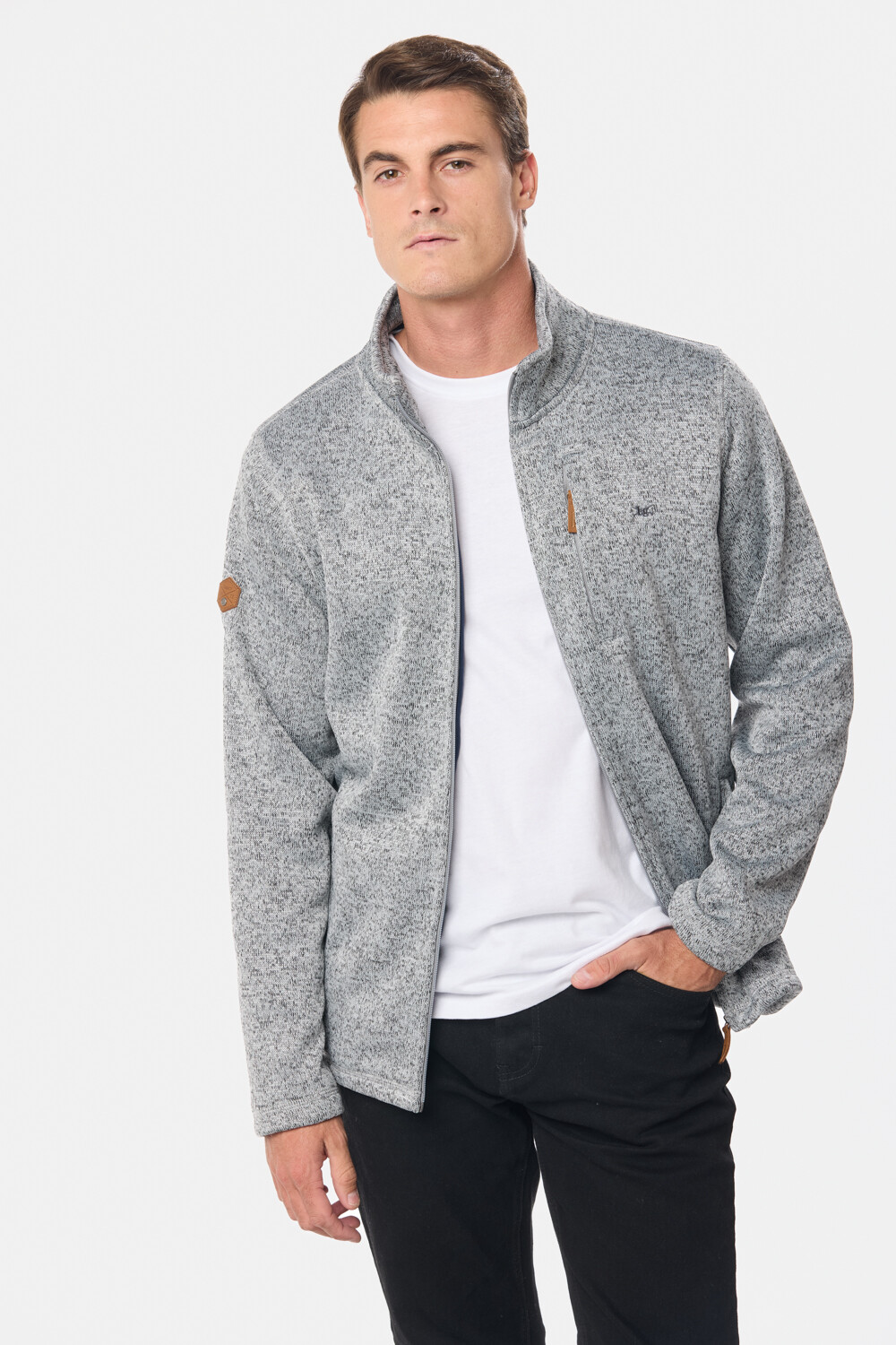 CAMPERA FELPA ESPECIAL Gris