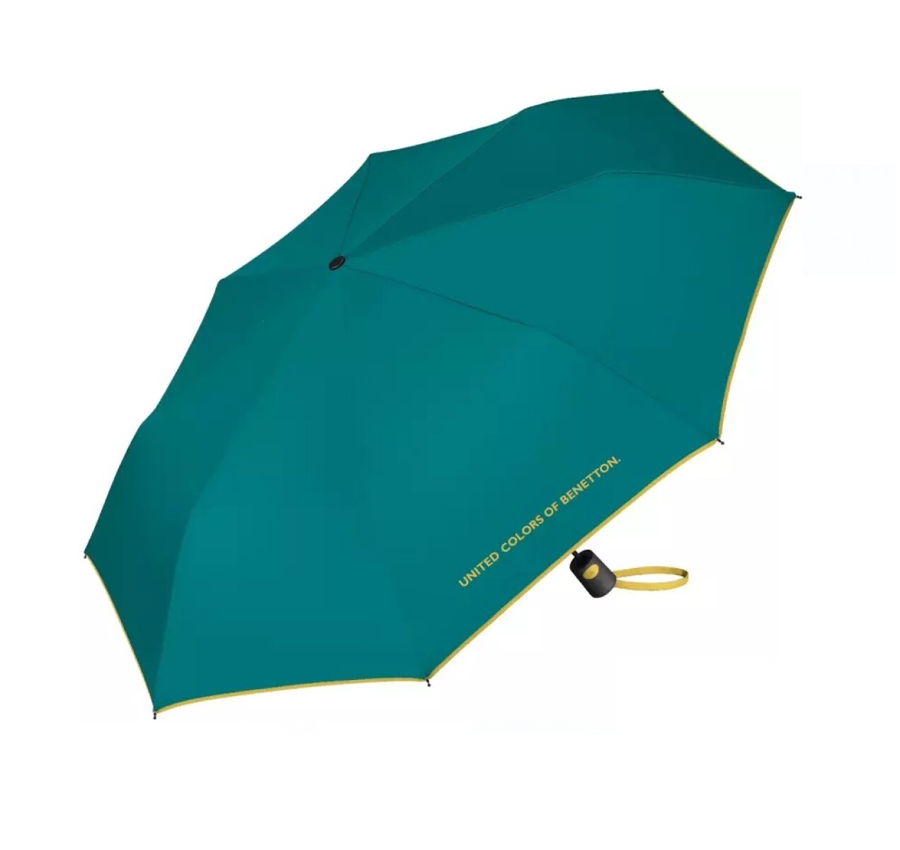Paraguas Mini Ac Fanfare Green Benetton 