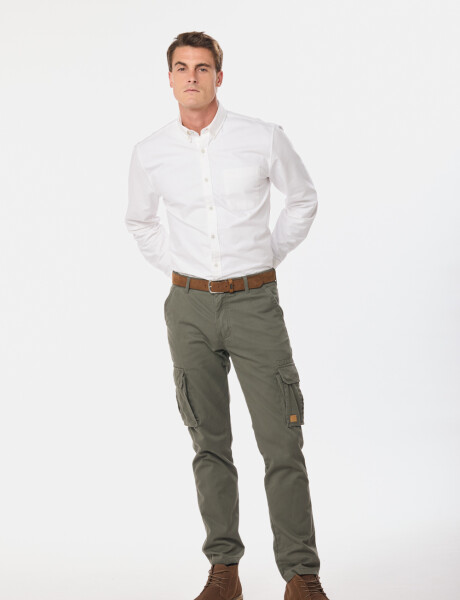 PANTALÓN CARGO Verde