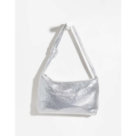 Cartera Formato City Plateado Niquel