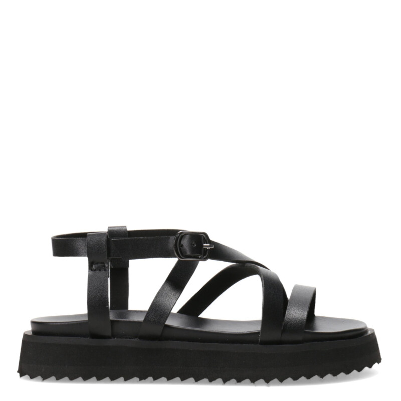 Sandalias de Niña MINI Miss Carol Califa con Hebilla Negro