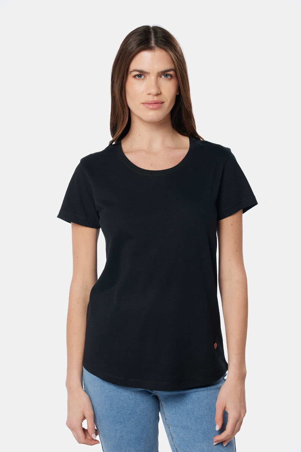 REMERA LISA Negro