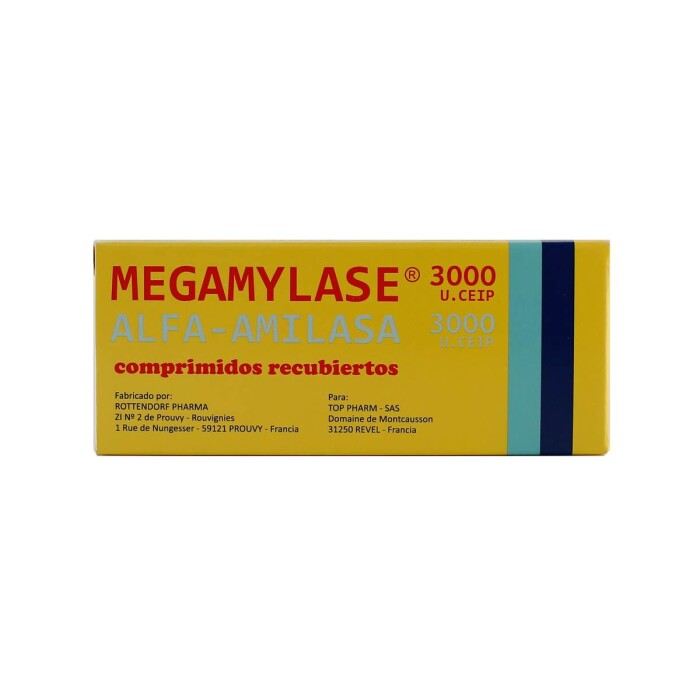 MEGAMYLASE CJ X 12 COMPRIMIDOS única