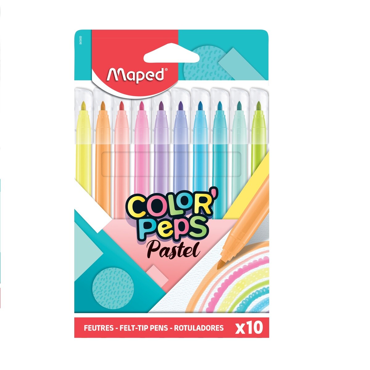 MARCADORES COLORES PEPS PASTEL - S/C 