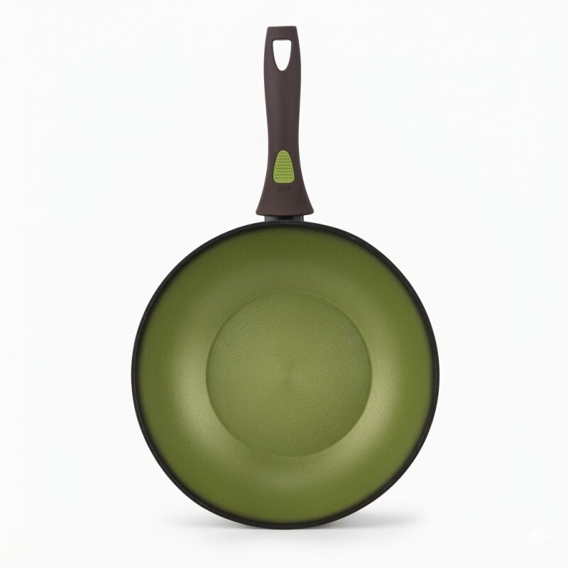 WOK AVOCADO AMERCOOK • 28cm WOK AVOCADO AMERCOOK • 28cm
