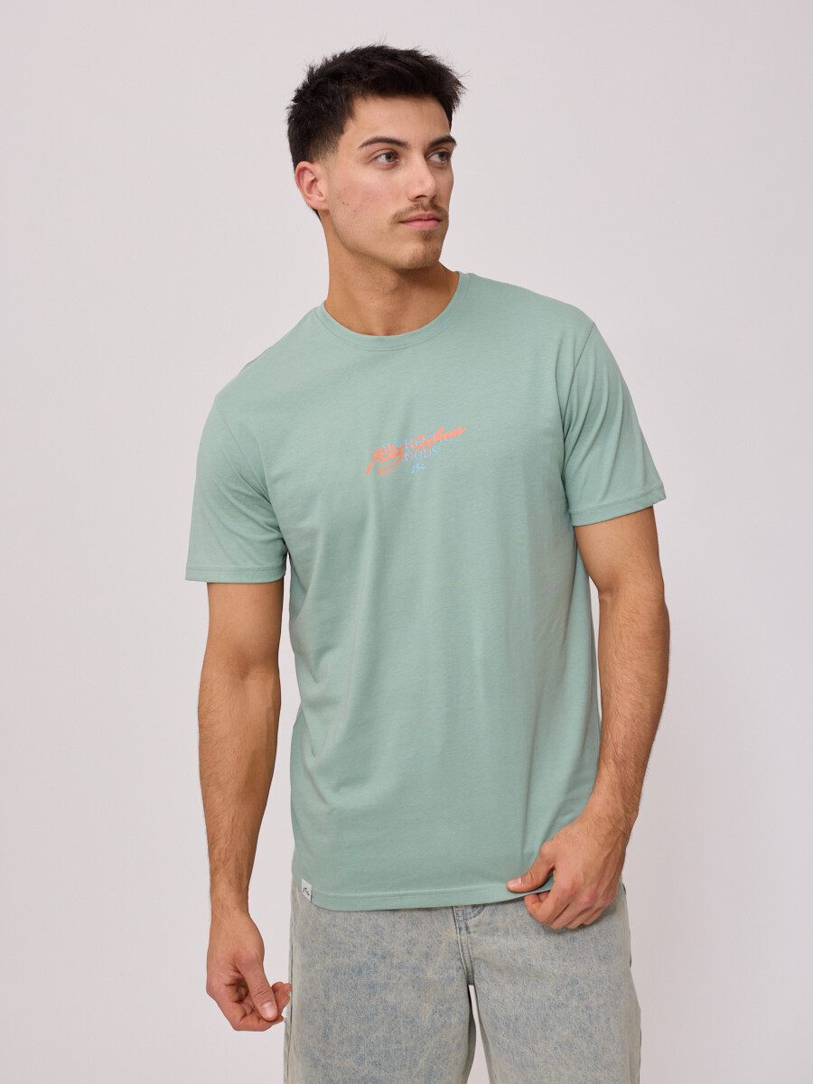 T-SHIRT VERNA RUSTY - Verde Agua 