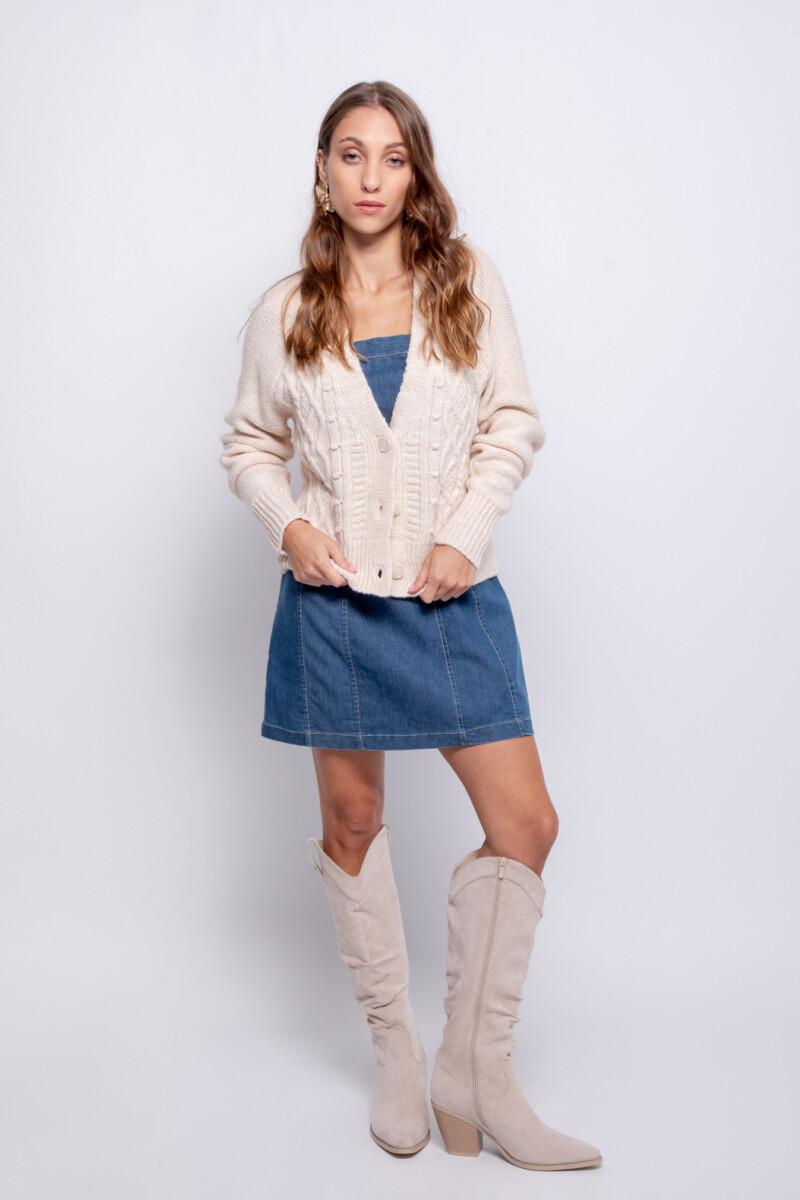 CARDIGAN MELODIA Natural