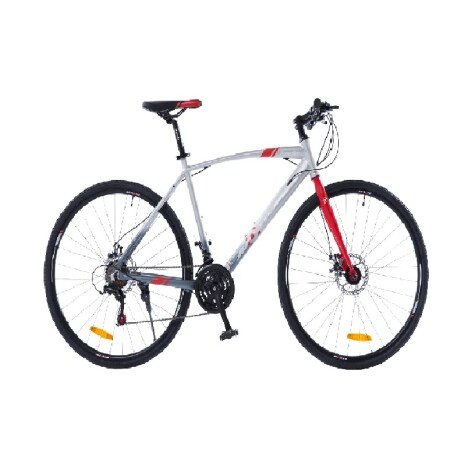 Bicicleta Zanella NOVA T 2.10 Rod 28" Gris c/rojo 001