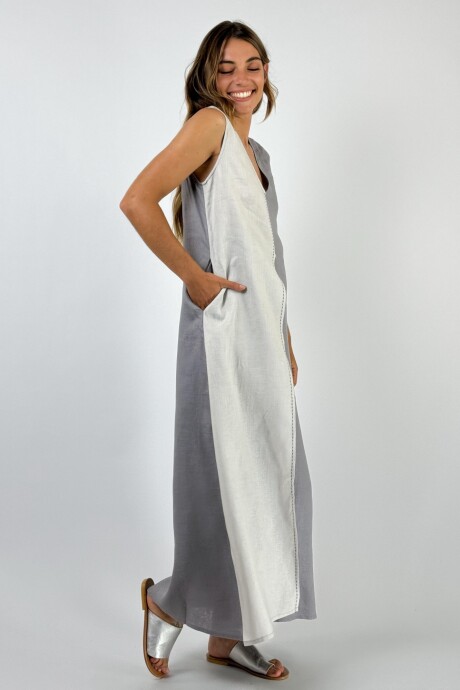 VESTIDO TOSCANA Gris
