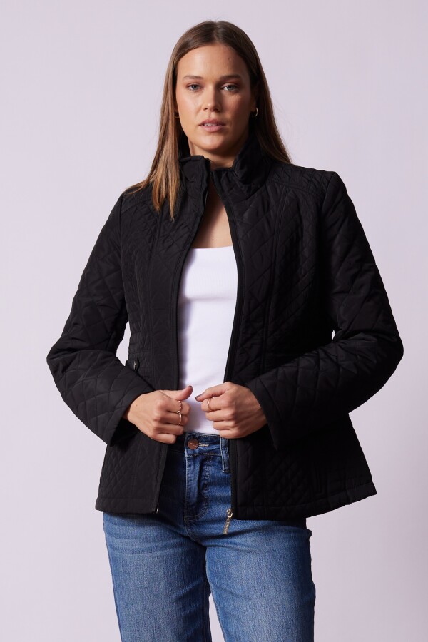 Campera Capitoneada NEGRO