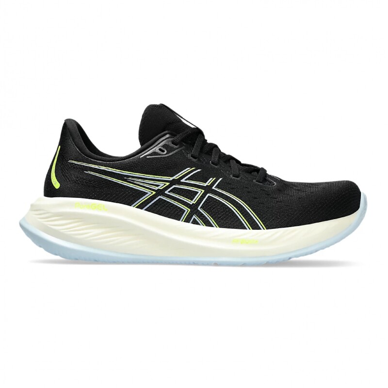 Championes Asics Gel-Cumulus 26 Negro-Amarillo